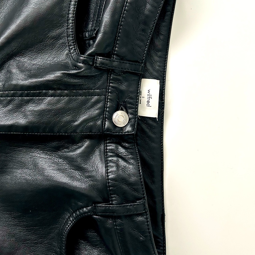 Wilfred vegan leather pants